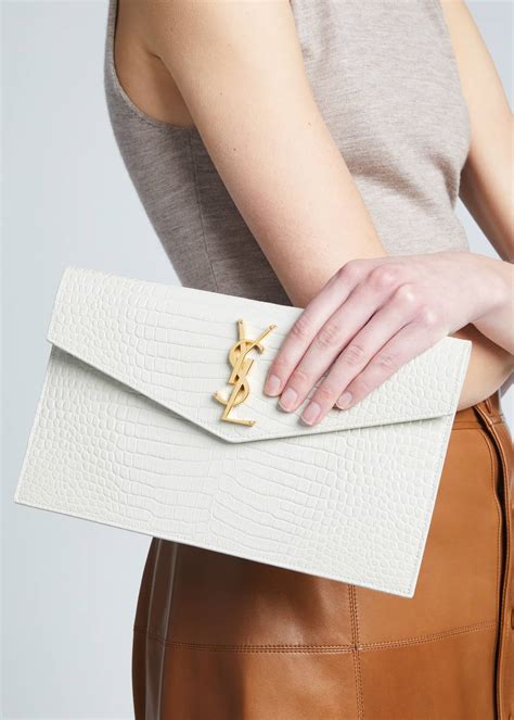 ysl clutch monogram wear|buy ysl clutch online.